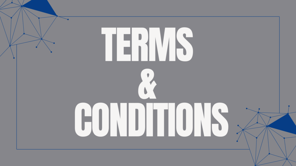 Terms and conditions